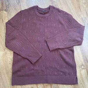 Express Knit Crew Neck Sweater